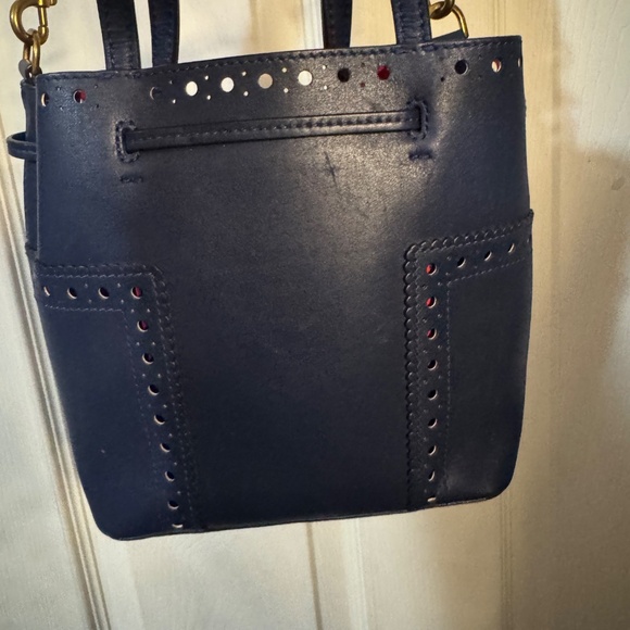 EUC AUTHENTIC TORY BURCH BUCKET CROSS BODY. - Picture 2 of 7